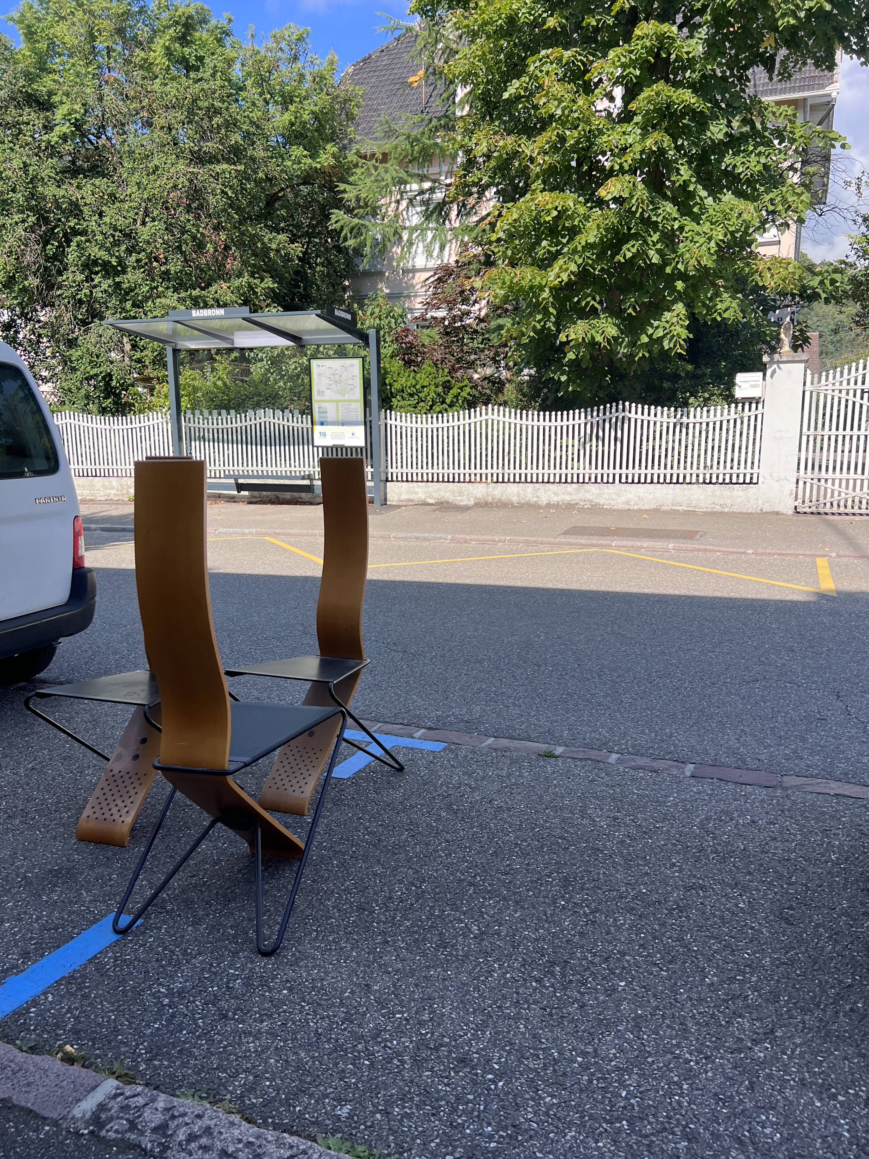 Series of 4 Chairs by Pietro Arosio for Airon 1980