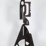 Léo Pascha, metal sculpture, contemporary work