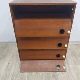 Vintage Teak shoe cabinet, Denmark, 1950s.