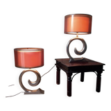 Pierre Cardin lamps from the 70s.