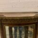 Vitrine Napoléon lll en acajou et bronze ciselé XX siècle