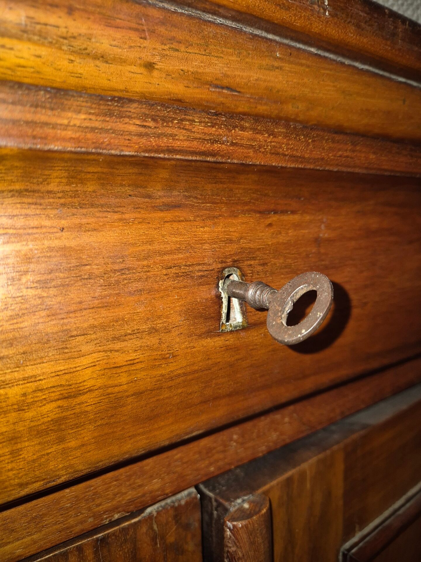 Louis Philippe Wardrobe Cabinet Mahogany 19th Century