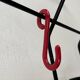 Minimalist German coat rack from the mid-century, 1960s.