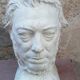 Vintage plaster head
