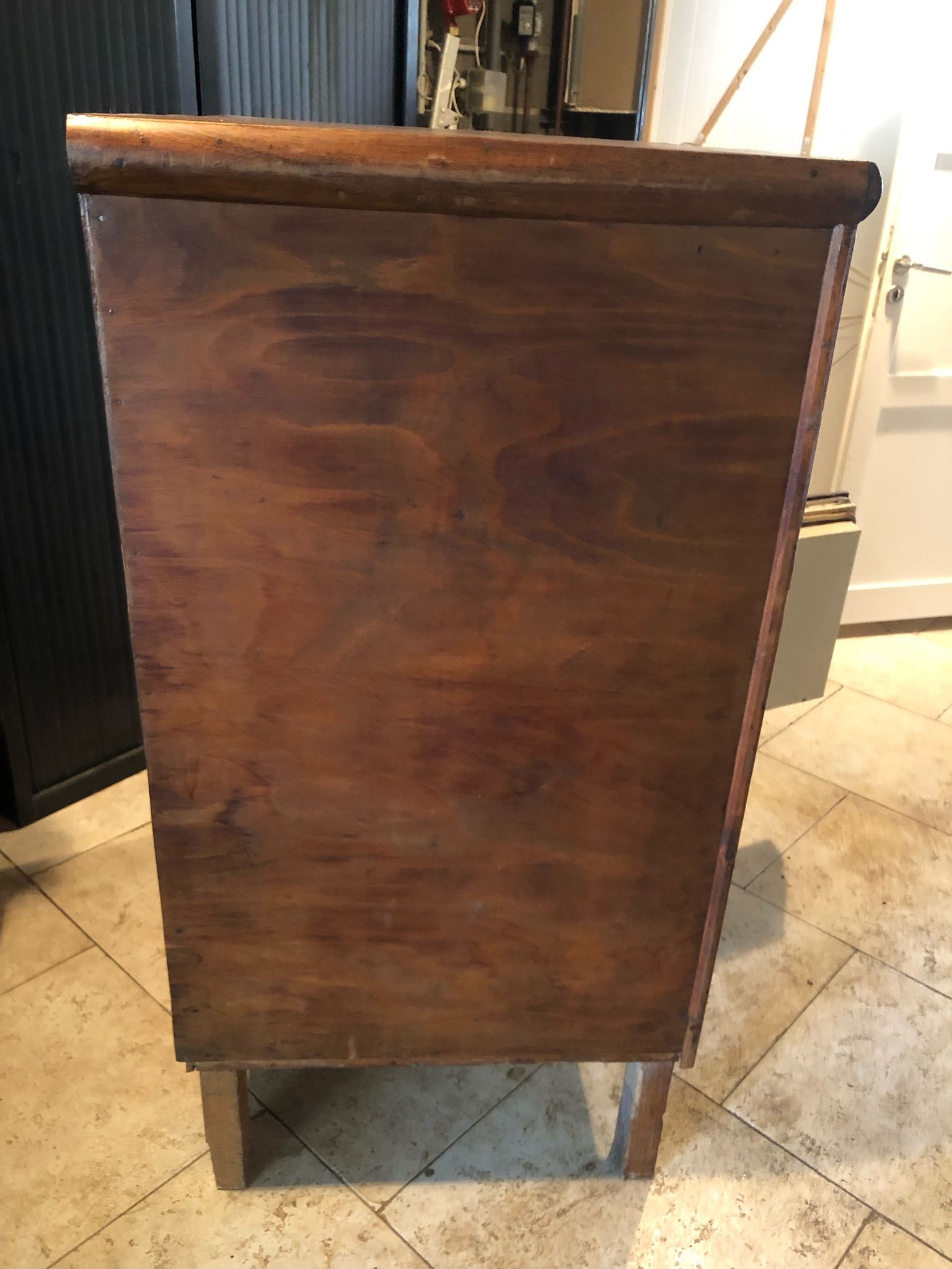 Armoire frigo en bois Vintage