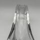 Monumental "Wave" coupe by Baccarat in solid crystal - 64 cm