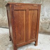 Antique small cabinet sideboard oak
