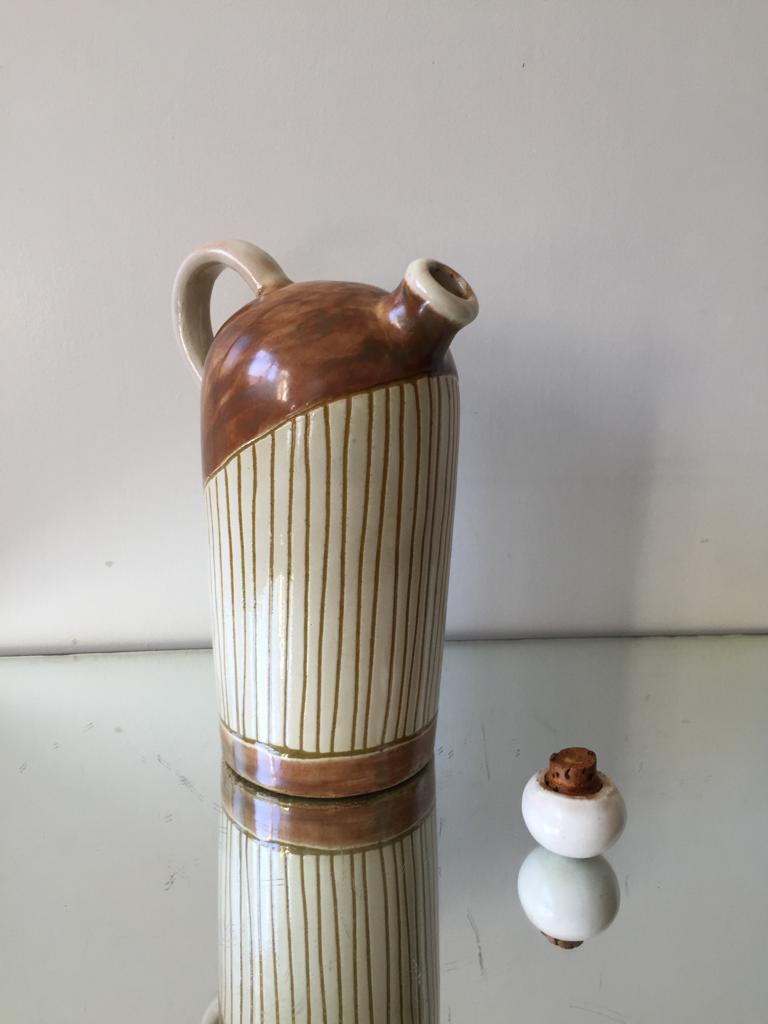 Danish Glazed Stoneware 1950’s Décanter