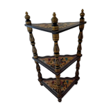 Small exotic corner cabinet