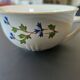charming set of 4 cups and their 4 matching saucers in earthenware