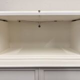 Original Globe Wernicke English Low Bookcase White