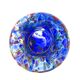 Set of 6 blown glass glasses with Murano murrine.