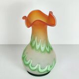 Glass paste vase