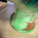 Large enamelled ceramic pitcher – signed B. Gaillard