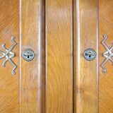 armoire deux portes vintage années 50 montage facile
