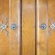 Vintage two-door wardrobe from the 50s, easy to assemble