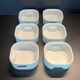 Bowls, ramekins (x6) Square by Makio Hasuike for Revelli, Italy 70's