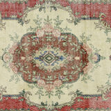 Anatolian handmade vintage rug 313 cm x 168 cm