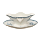 Saucière with a sticking plate earthenware iron earth the Amandinoise service Margot
