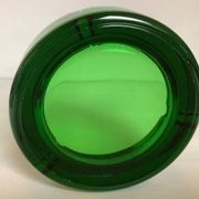 Green ashtray/pocket organizer, Italian design