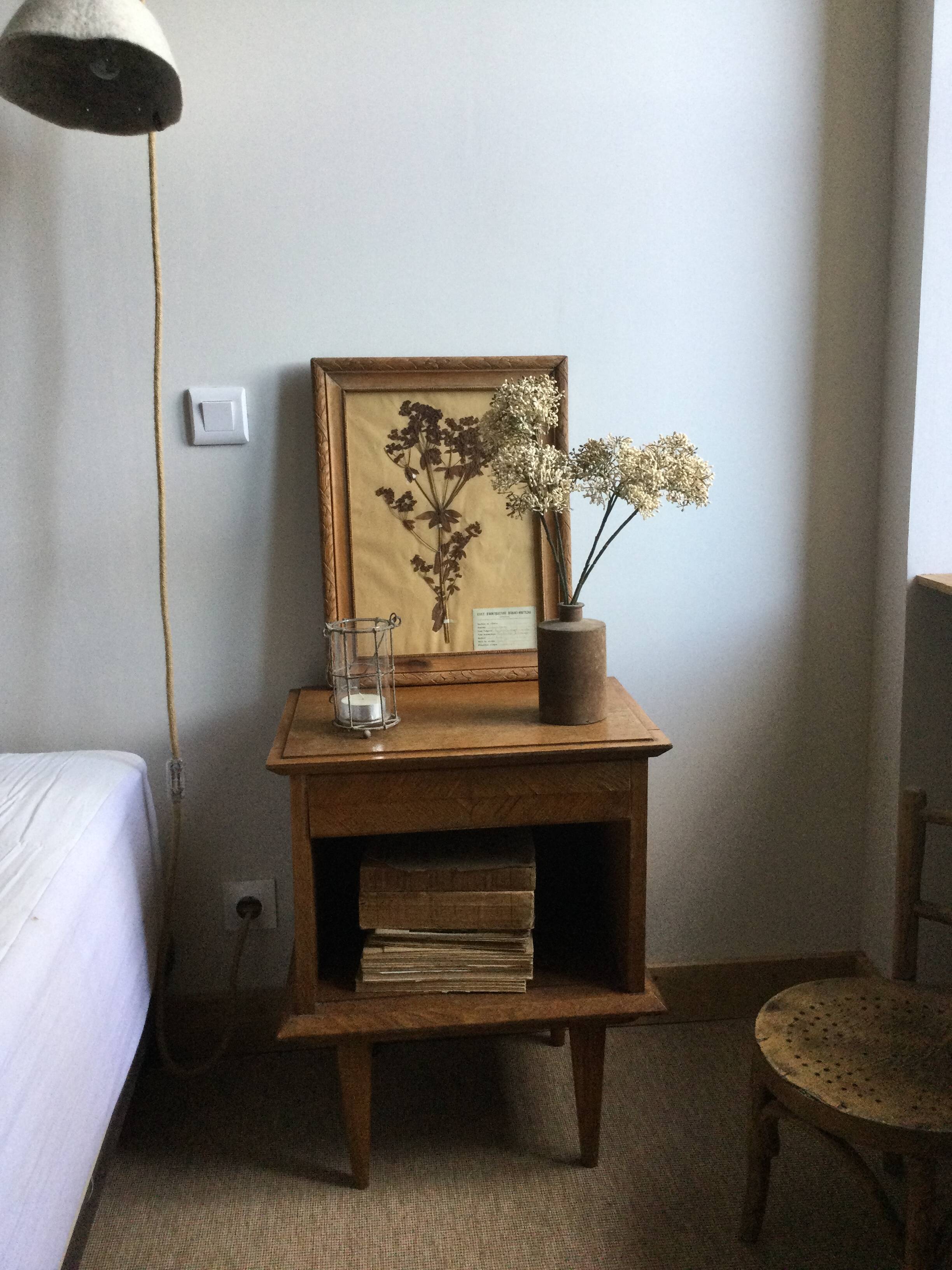 1950s bedside table