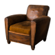 Vintage leather club chair