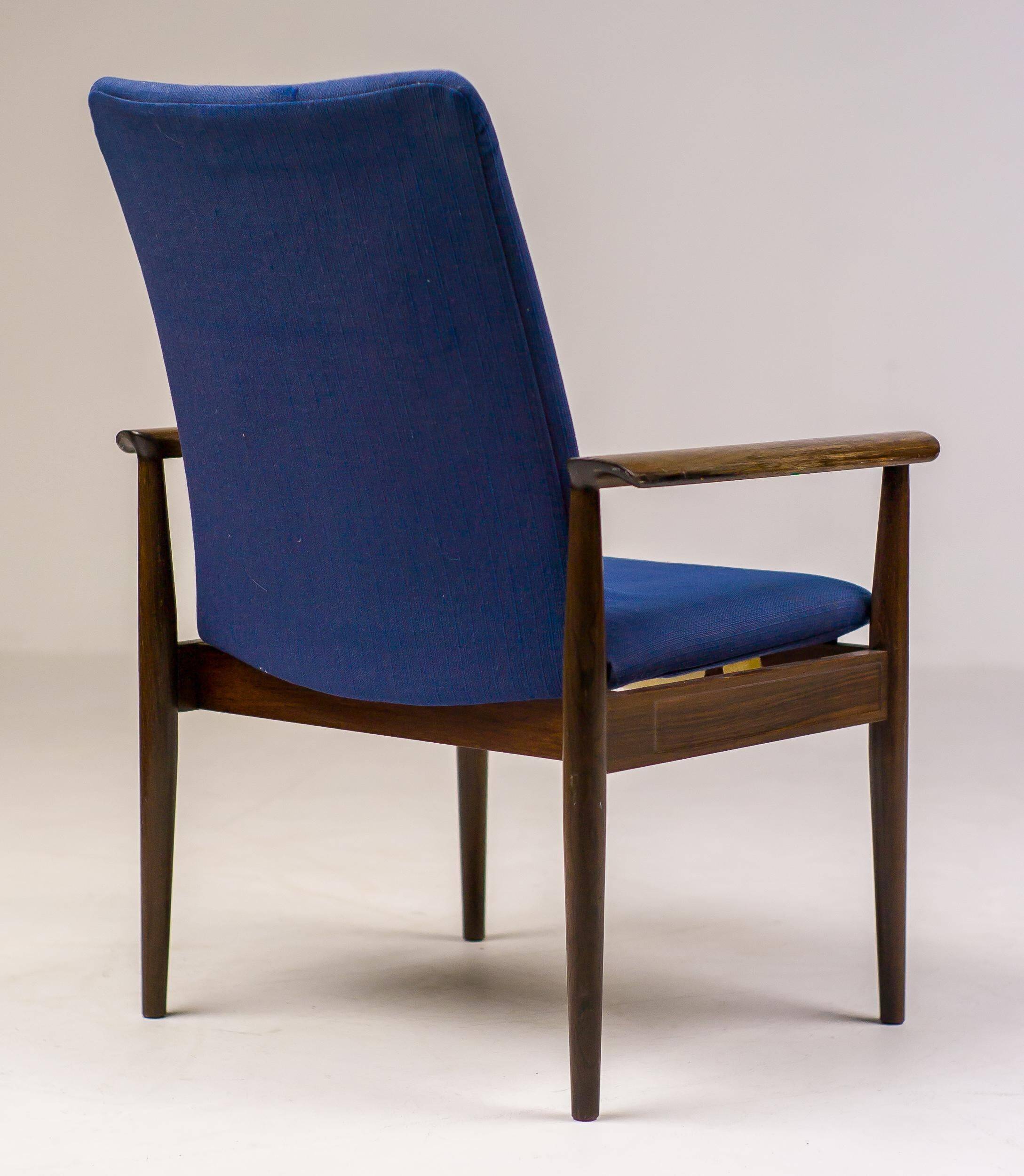Diplomat chair by Finn Juhl 1960 in rosewood