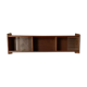 Bookcase vintage pyramidal wall shelf