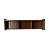 Bibliothèque étagère murale vintage pyramidale
