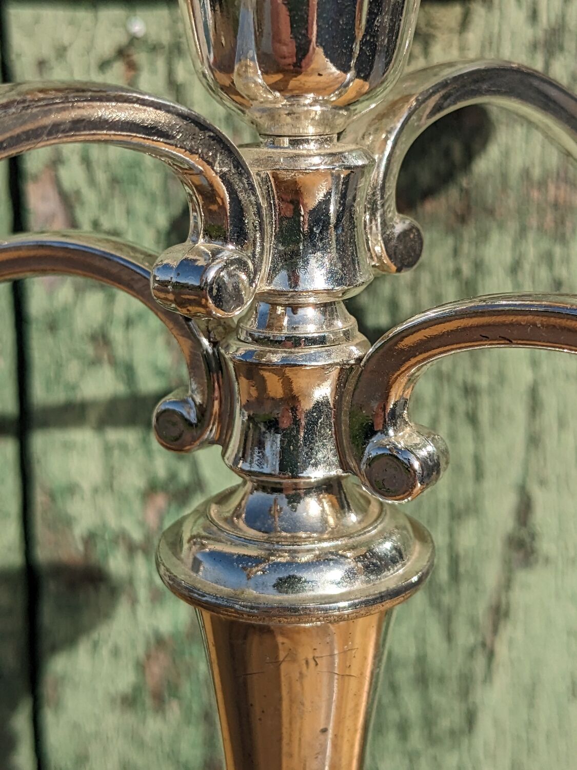 Silver candlestick