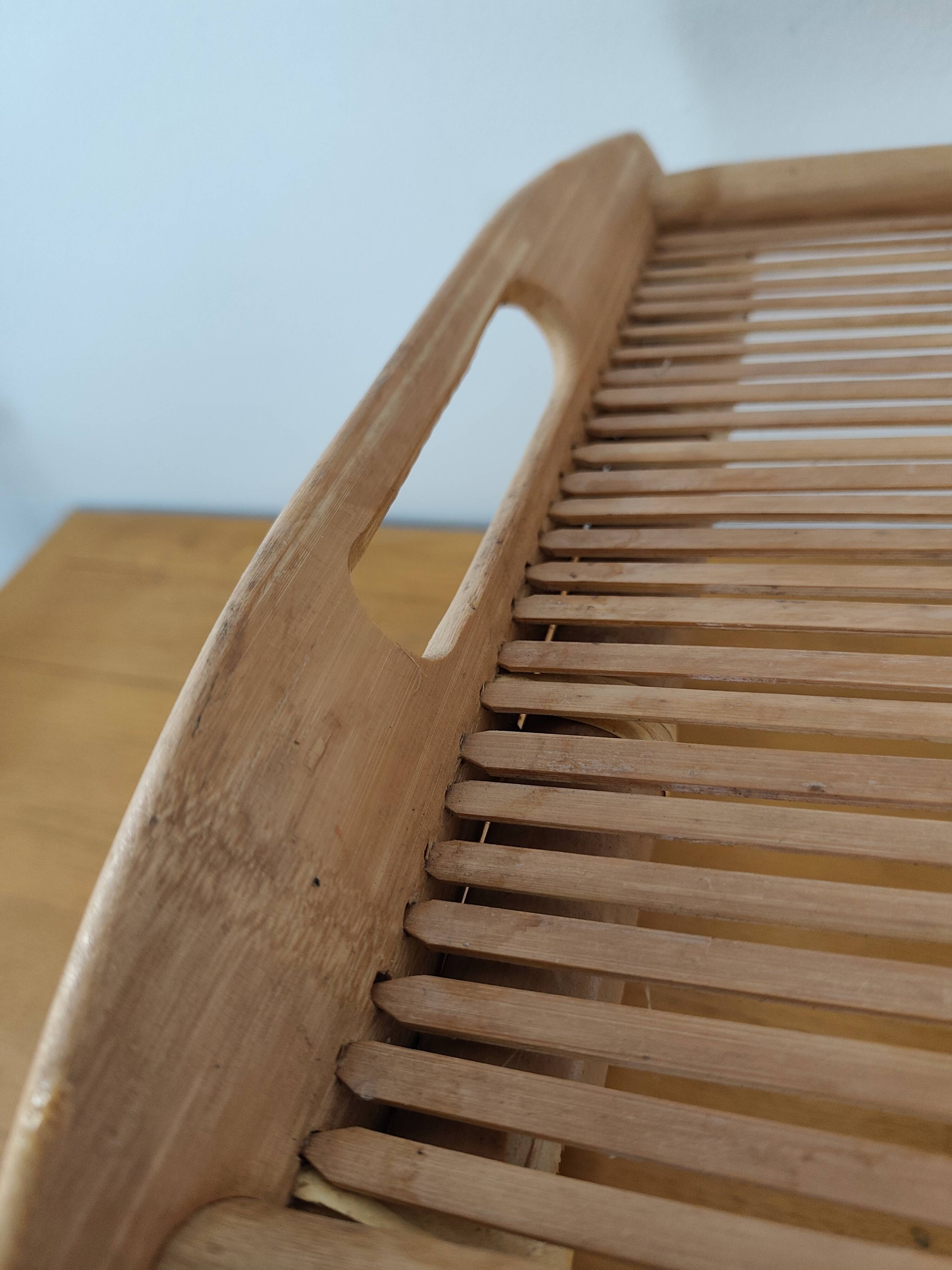 Folding bed tray