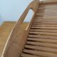 Folding bed tray