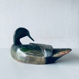 Large decorative wooden duck