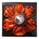 Ceramic flower wall sconce, vintage ceiling light, antique lamp