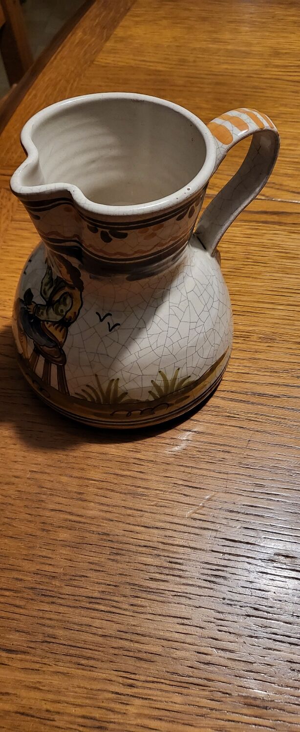 Terracotta pitcher