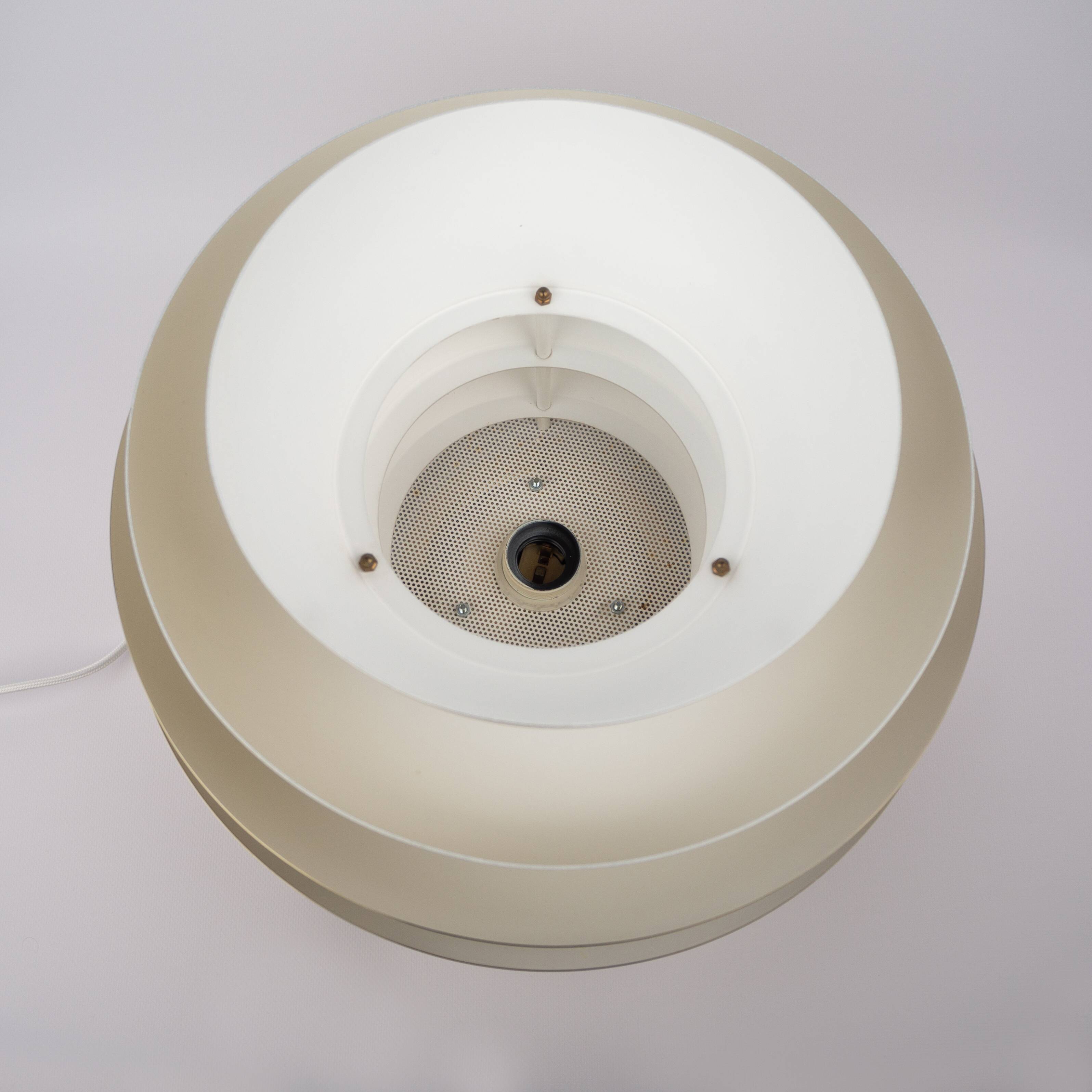 Suspension vintage danoise Barcelona par Bent Karlby, Dema, années 1970