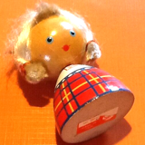 1960s-1970s traditional Salvo doll