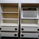 2 vintage dressing / bedside tables