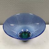 Glass bowl, by Lena Hansson for Hadeland glassworks Norway 1970s.