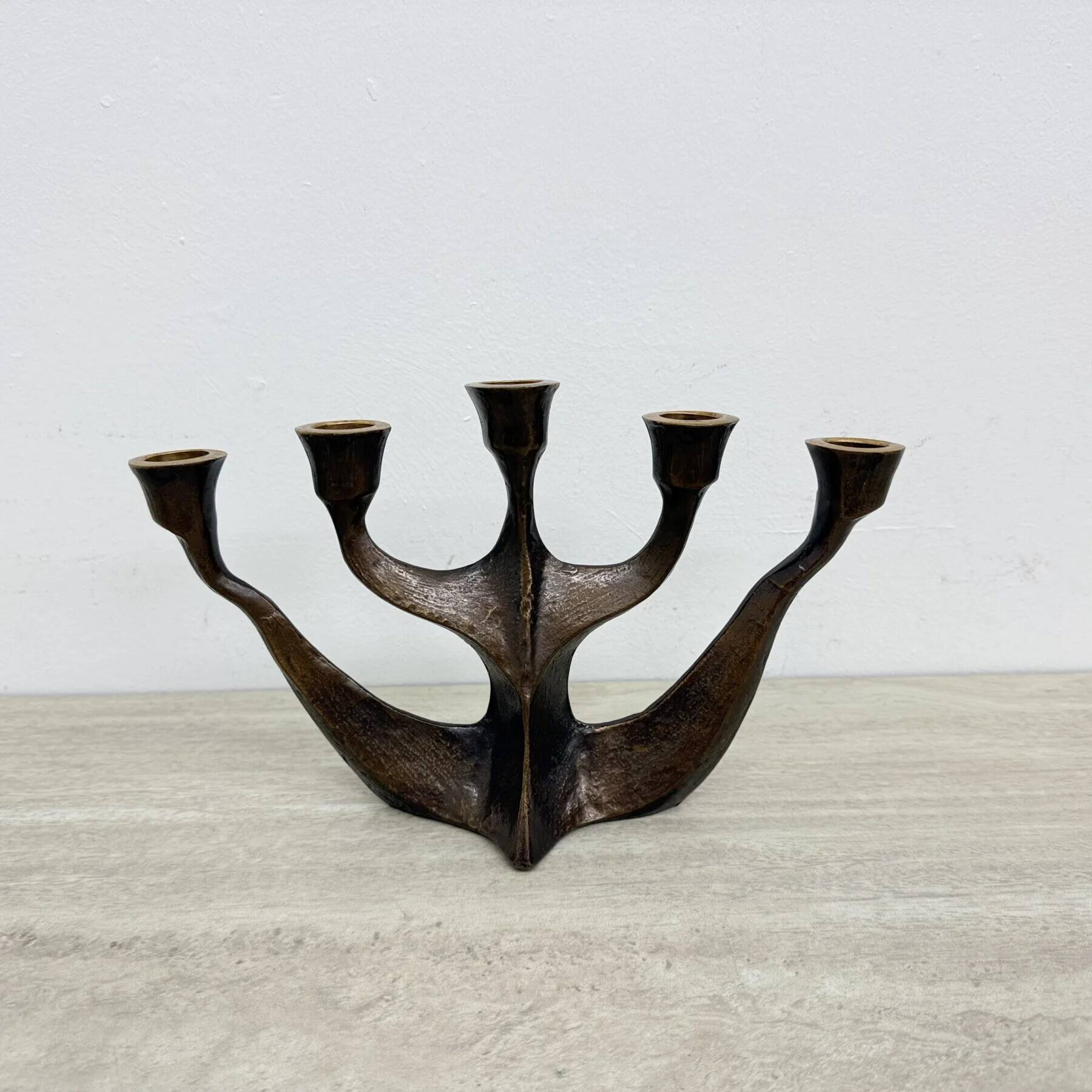 Brutalist candle holder by Horst Dalbeck, 1970s, Germany