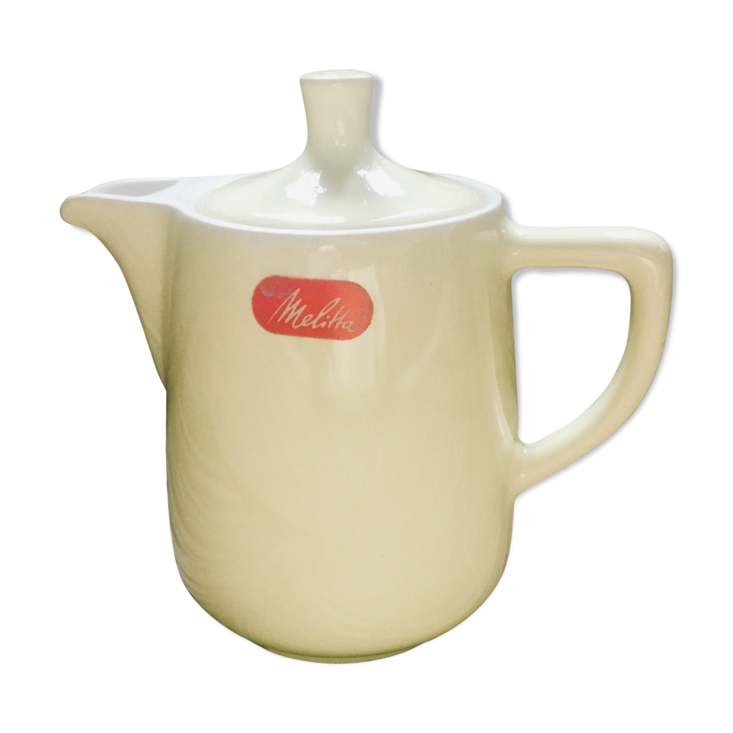 Melitta lemon yellow coffee maker