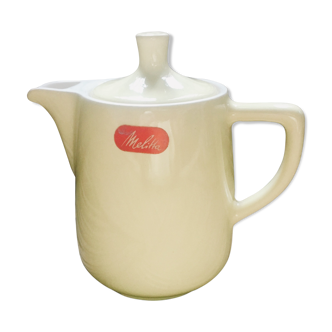 Melitta lemon yellow coffee maker