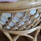 Table and chairs rattan