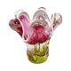 Chřibská Sklárna J. Hospodka vase, art glass, Czechoslovakia, 1960s.