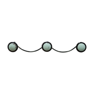 Vintage wall coat rack 3 hooks