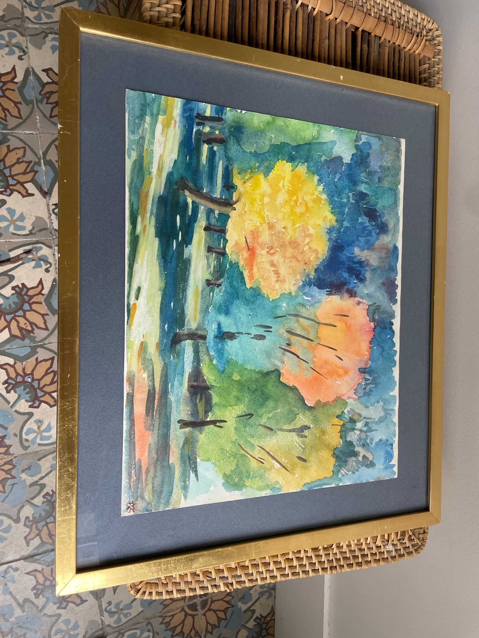 Watercolor, The Enchanted Forest