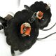 Brutalist sconces, Poland, 1970s, set of 2