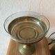 Coupe laiton et verre taille