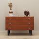 Commode en teck, design scandinave, années 1970, fabrication : ÆJM Møbler