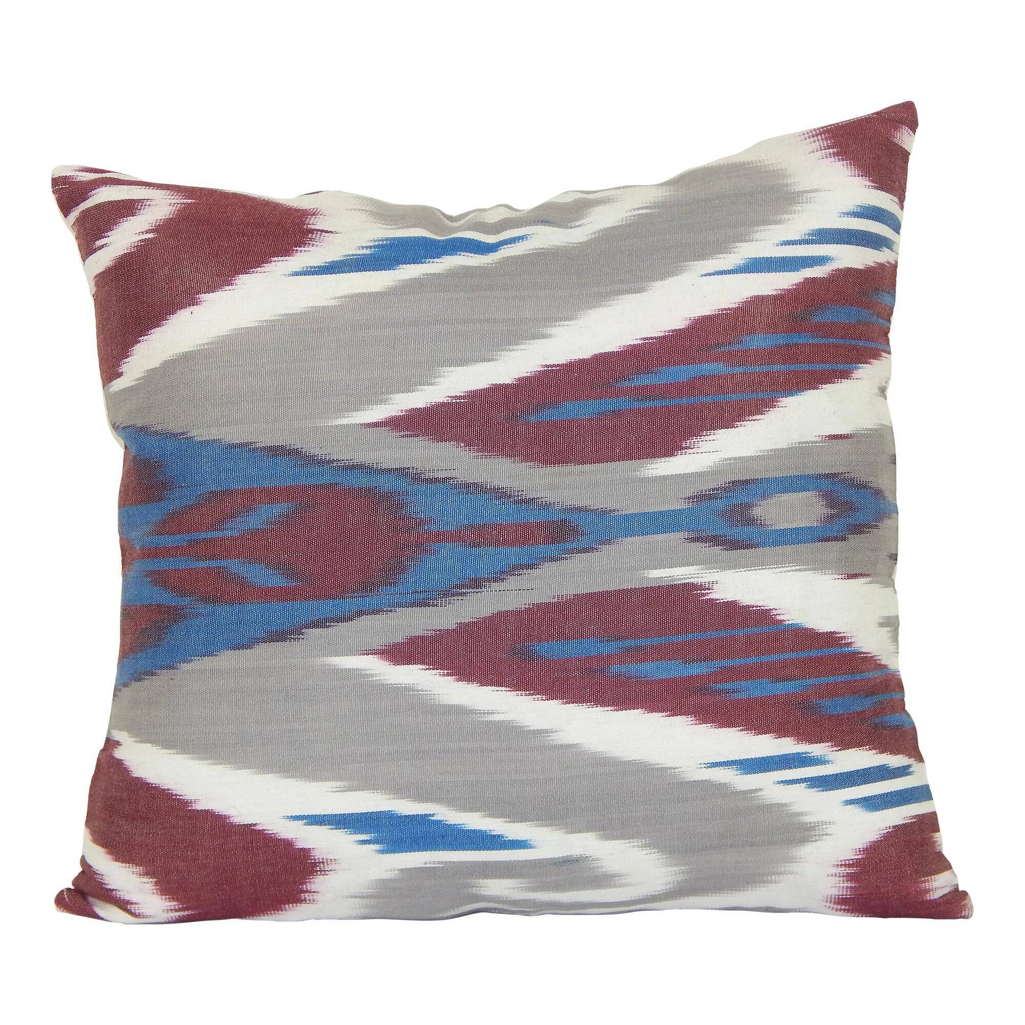 Vintage ikat cushion cover 33x38 cm